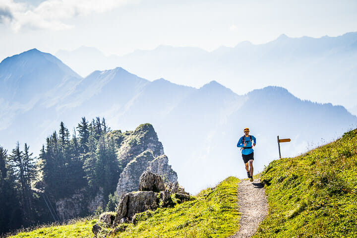 Did I just run up that? I think I did! (Thanks for those graded paths, Switzerland!)