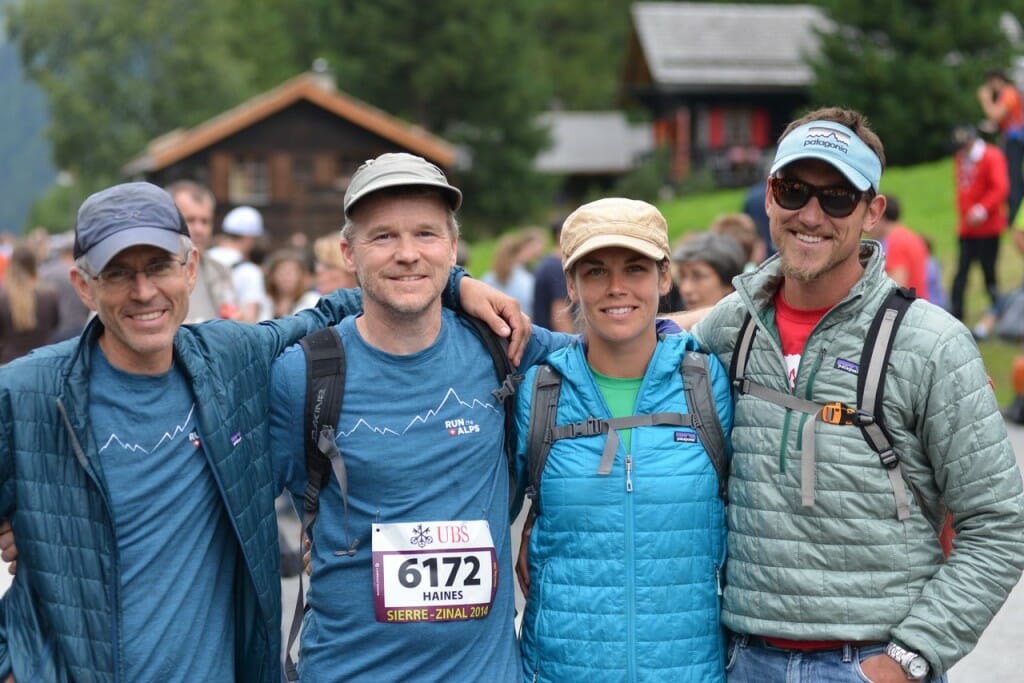 All smiles. The Run the Alps crew at the end of 2014's edition. (Nice job, everyone!)