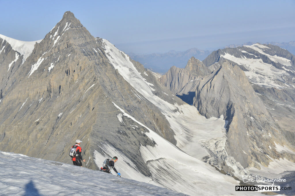 There's a reason why they call it the Ice Trail. (Photo courtesy of Ice Trail Tarentaise.)