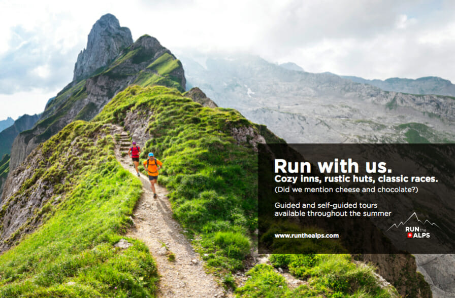 Our card. One of the best times of year? Donating to trail races and events around the country.