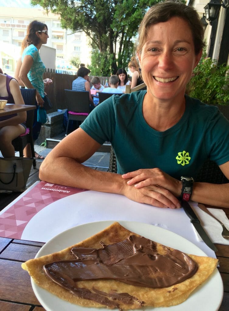 Nutella Crepes coffee shop