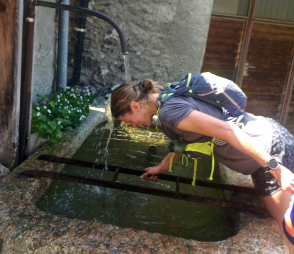 Cooling down, Alps-style!