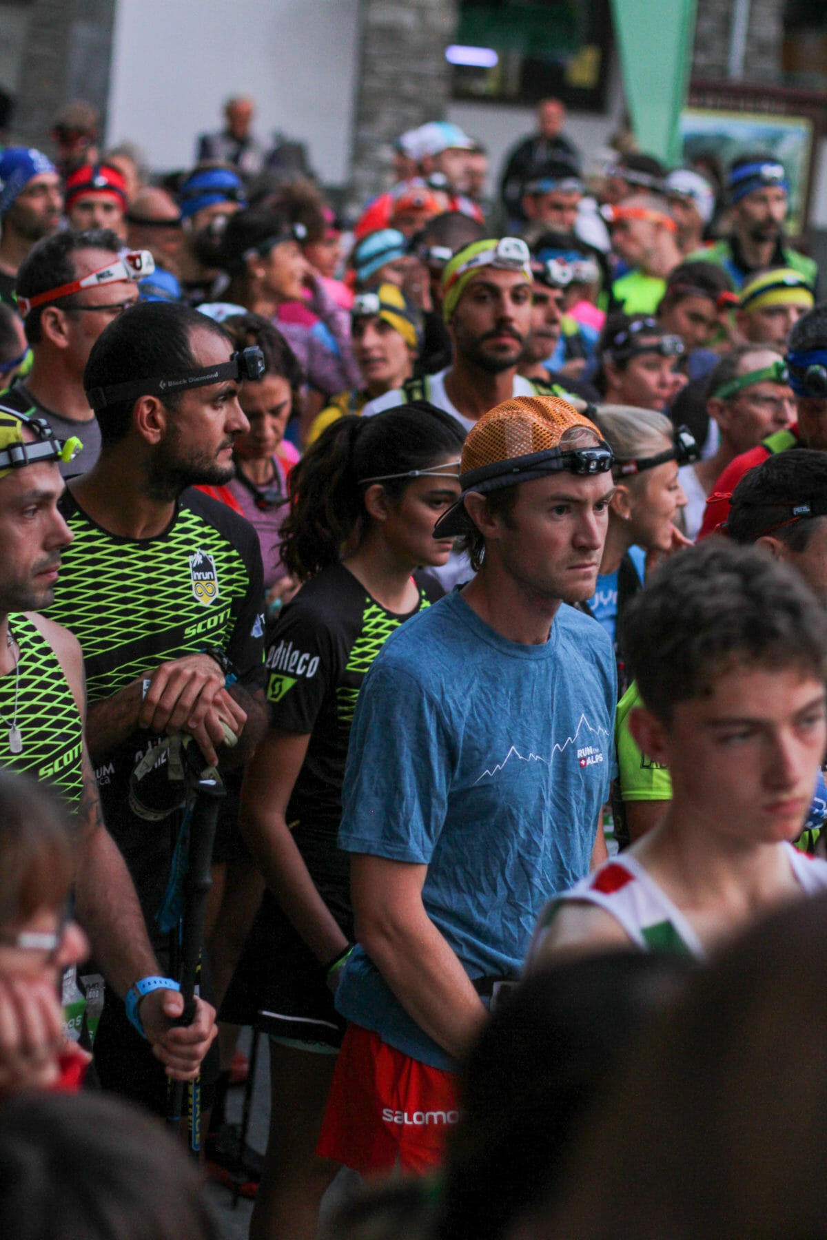 Mike Ambrose at the start of the K1000