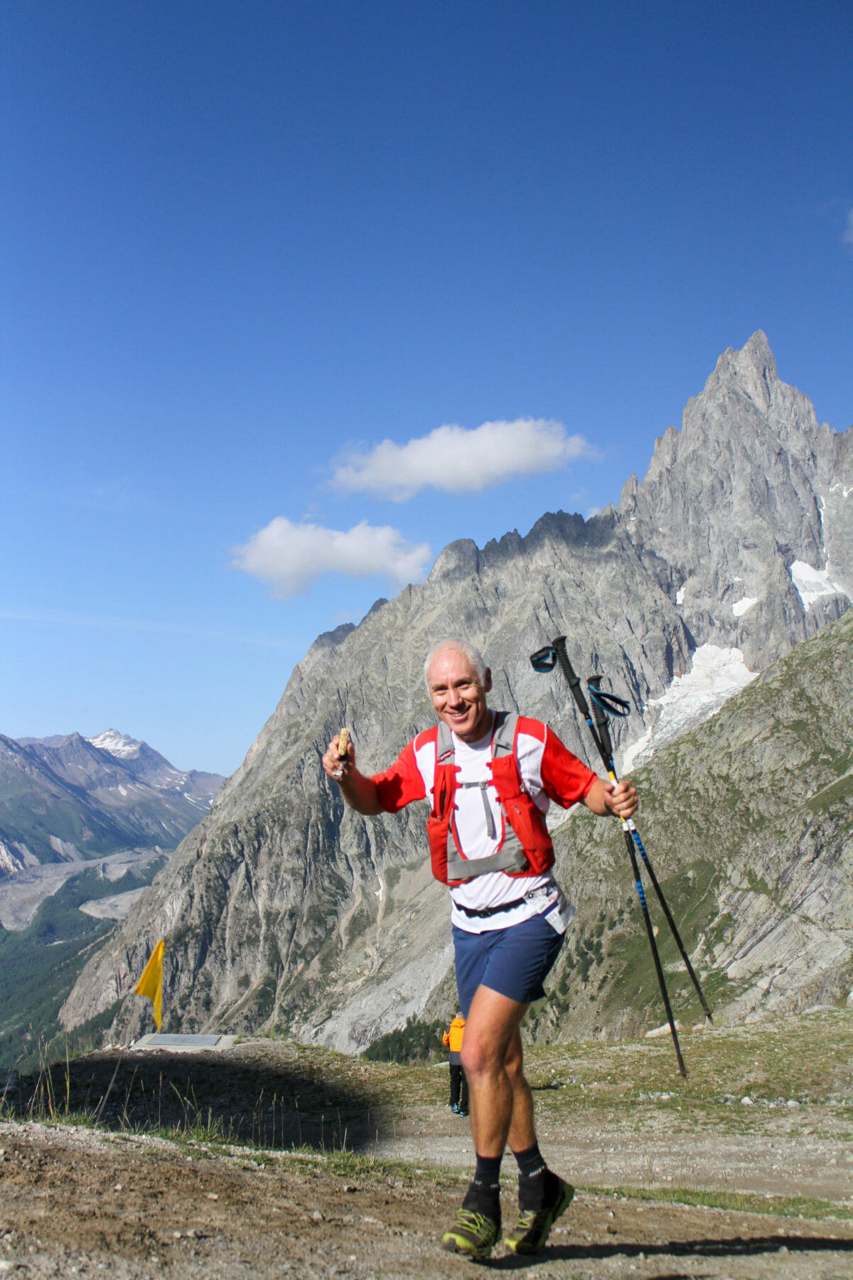 Giles Ruck cruising into the second half of the K2000 (Photo: Jordyn Milbrath)