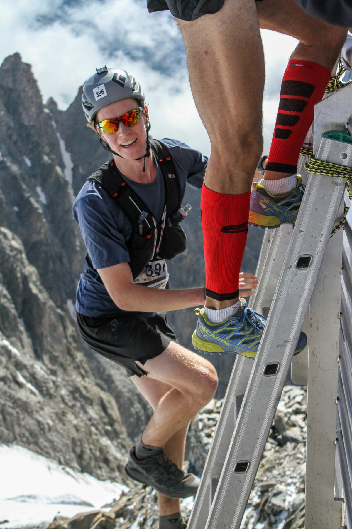 Chase Willie finishing the K2000 (Photo: Jordyn Milbrath)