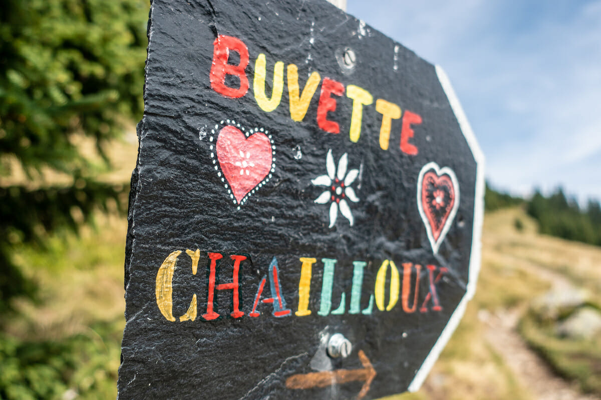 Trail running, Chamonix. Almost at the café stop on the way to Aiguillette des Houches (Photo: Daniel Fitzgerald)