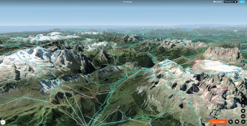 FATMAP, global outdoor adventure community and platform