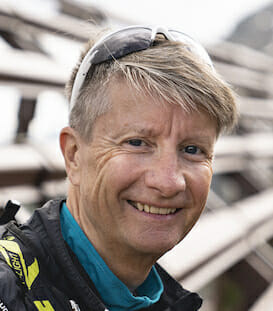 Trail running guide Roberto Rivola