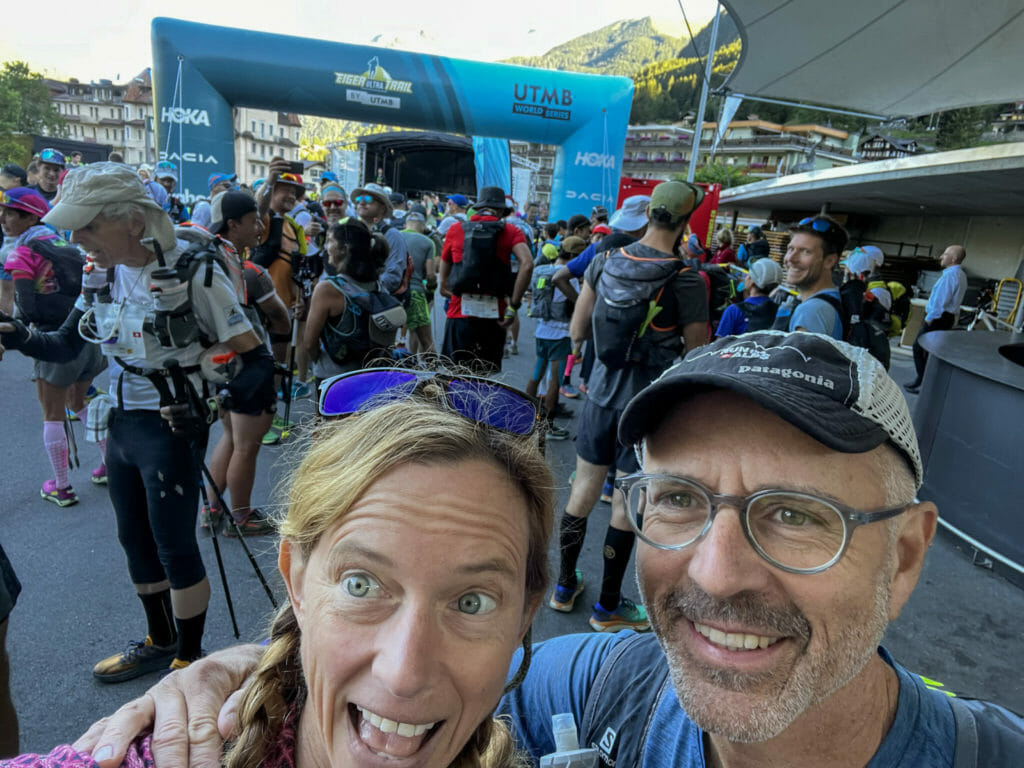 The Eiger 250km starting line