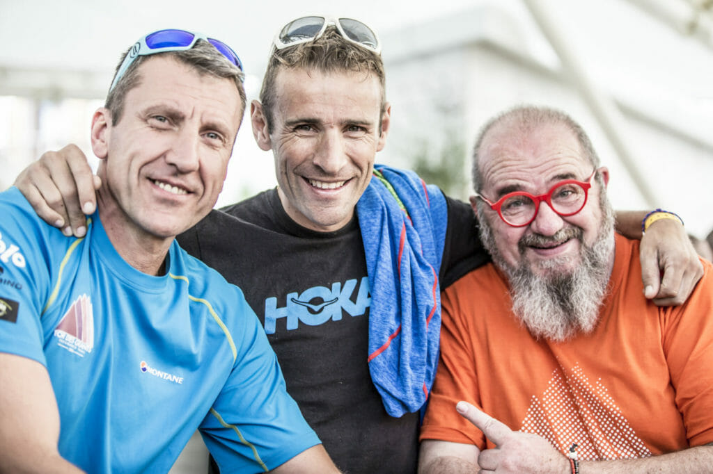Ivan Parasacco with Franco Collè, Courmayeur