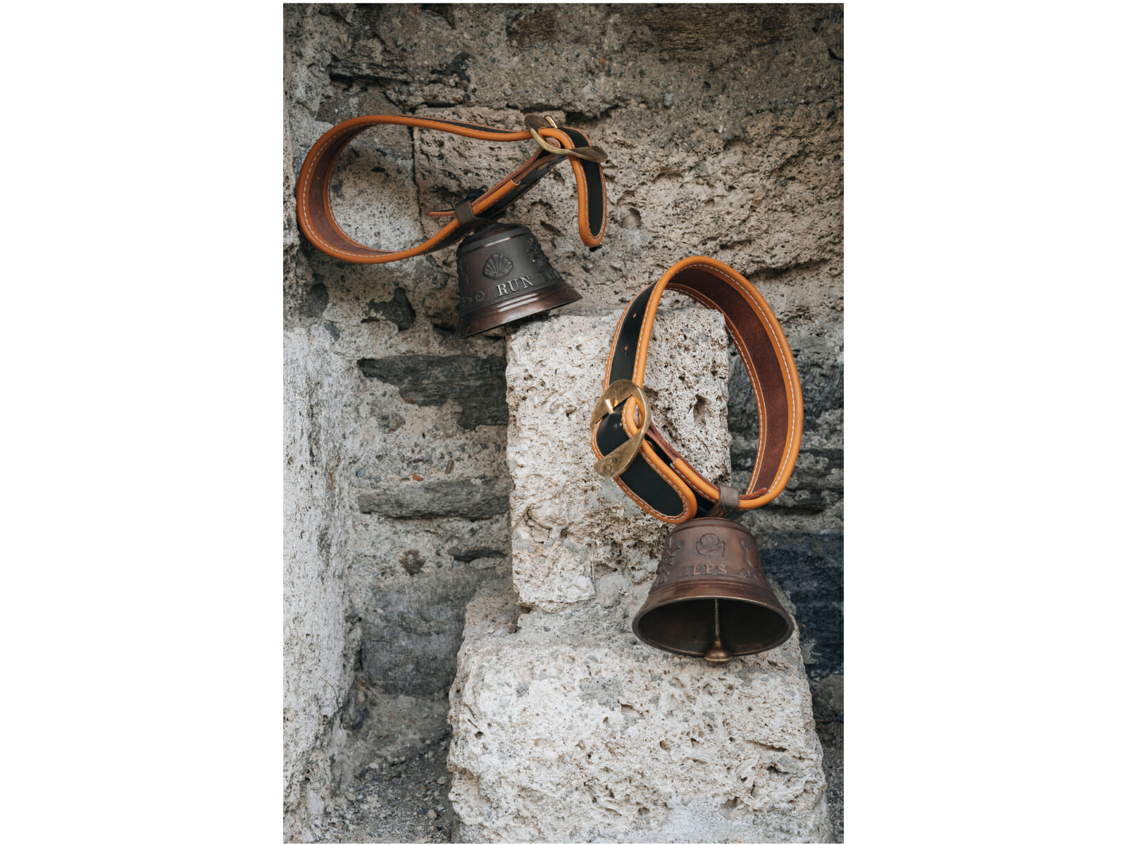 Run the Alps Customizable Cow Bell