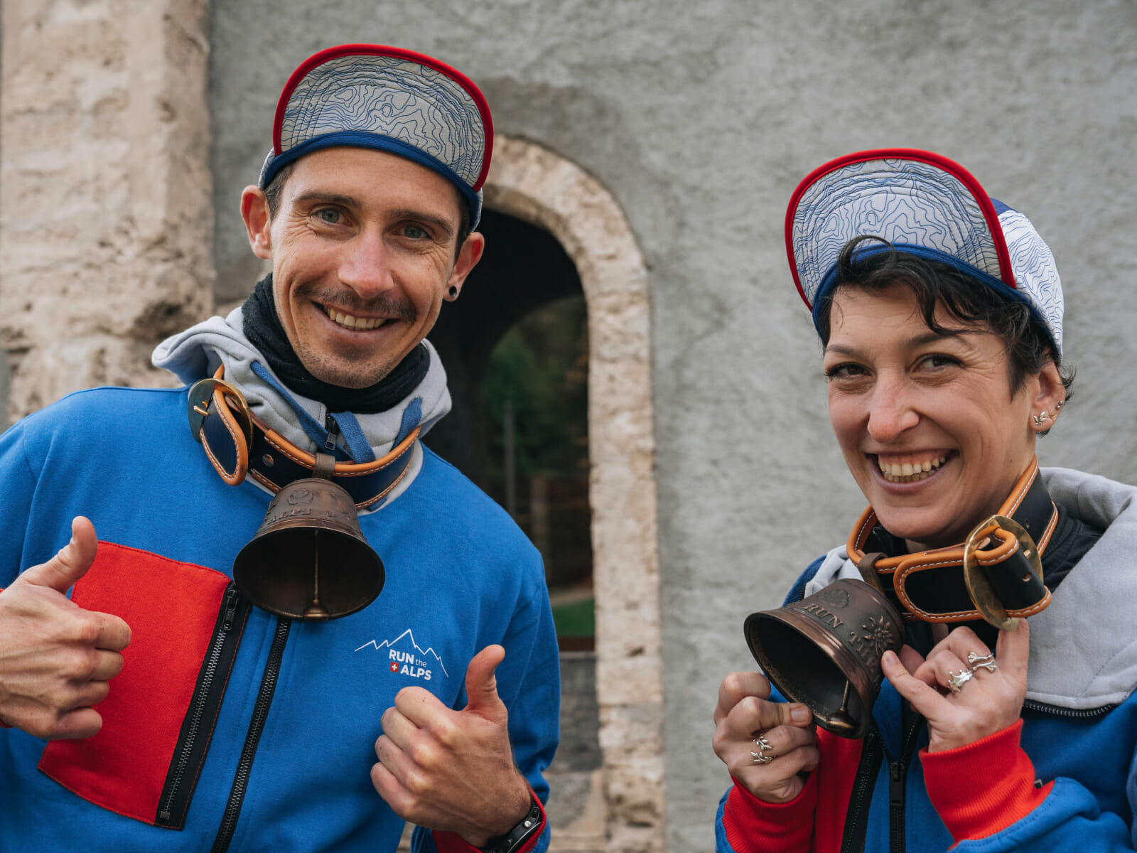 Run the Alps Customizable Cow Bell