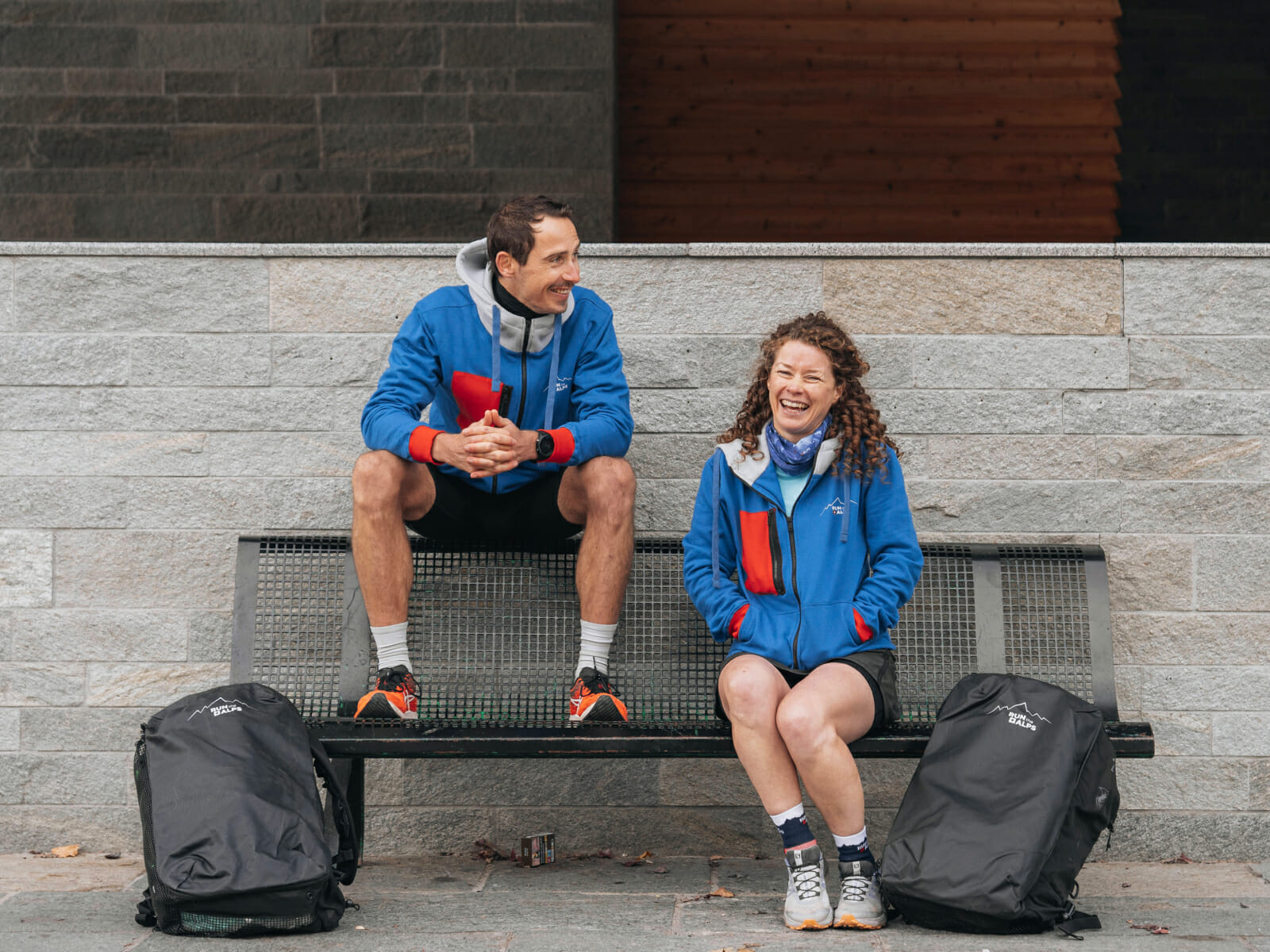 Run the Alps Multicolor Hoodie