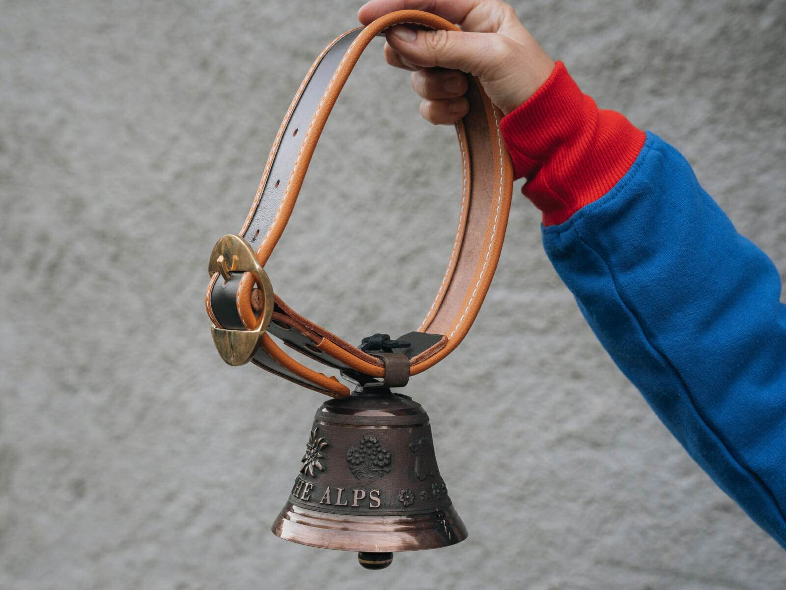 Run the Alps Customizable Cow Bell