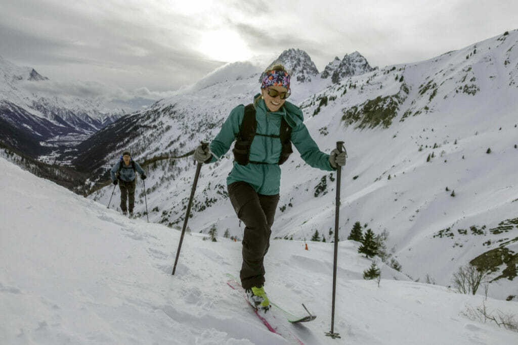 Hillary Gerardi skimo