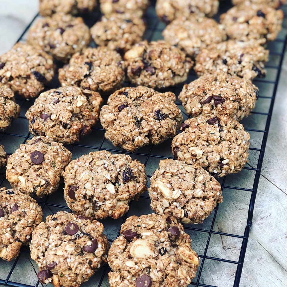 Trail Mix Breakfast cookies