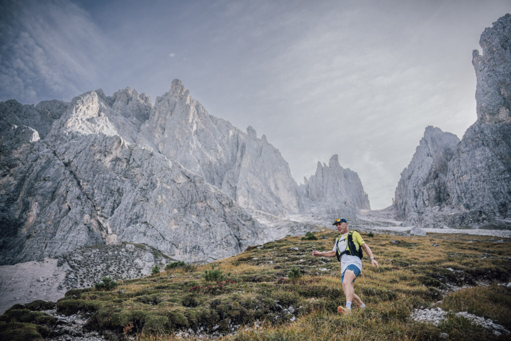 training to trail run in the alps